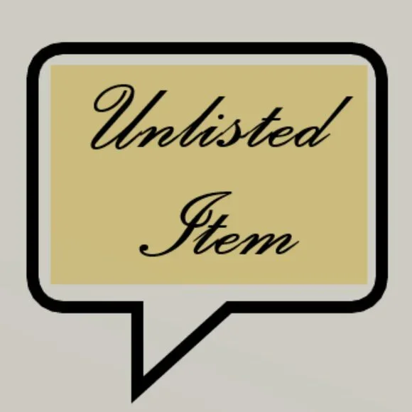 unlisted item - Picture 1 of 1